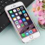 Třpytivý kryt pro iPhone 6 / 6S - stříbrný