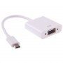 Video redukce - VGA na USB-C - bílá
