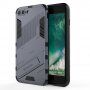 Odolný ochranný kryt se stojánkem pro iPhone 7 Plus / 8 Plus - šedý