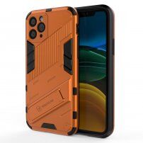 Odolný ochranný kryt se stojánkem pro iPhone 11 - oranžový