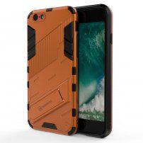 Odolný ochranný kryt se stojánkem pro iPhone 6 / 6S - oranžový