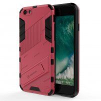 Odolný ochranný kryt se stojánkem pro iPhone 6 / 6S - růžový