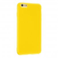 Ochranný silikonový kryt pro iPhone 6 / 6S - žlutý