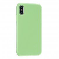 Ochranný silikonový kryt pro iPhone XR - světle zelený