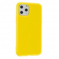 Ochranný měkký kryt pro iPhone 11 - žlutý