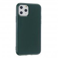 Ochranný silikonový kryt pro iPhone 11 Pro Max - tmavě zelený