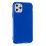 Ochranný silikonový kryt pro iPhone 11 Pro Max - královsky modrý
