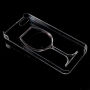 Plastový kryt s tekutým vínem v plastické sklence pro Apple iPhone SE (2016) / 5S / 5