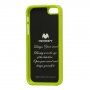 MERCURY GOOSPERY ochranný třpytivý kryt pro iPhone 5 / 5S / SE (2016) - zelený