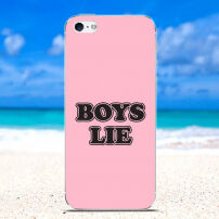 Kryt z měkkého plastu pro Apple iPhone SE (2016) / 5S / 5 - Boys lie