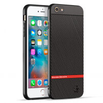 WAKING DRAGON elegantní kryt z měkkého plastu pro Apple iPhone 6 / 6S - černý