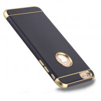 Ochranný kryt pro Apple iPhone 6 Plus / 6S Plus - zlato / černý