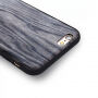 Ochranný kryt v dřevěném designu pro Apple iPhone 6 Plus / 6S Plus - šedý