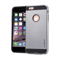 Ochranný kryt z tvrzeného plastu pro Apple iPhone 6 Plus / 6S Plus - šedý