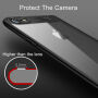 CAFELE ultra-tenký kryt s transparentní zadní stranou pro Apple iPhone 6 Plus / 6S Plus - černý