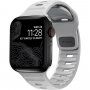 Nomad Sport Strap silikonový řemínek pro Apple Watch 42mm / 41mm / 40mm / 38mm - šedý