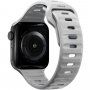 Nomad Sport Strap silikonový řemínek pro Apple Watch 42mm / 41mm / 40mm / 38mm - šedý
