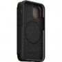 Nomad Rugged Folio kožené flipové pouzdro s MagSafe pro iPhone 12 mini - hnědé