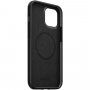 Nomad Rugged kožený kryt s MagSafe pro iPhone 12 Pro Max - černý