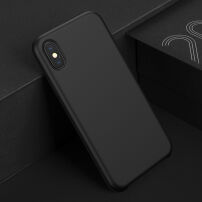 BASEUS ochranný silikonový kryt pro Apple iPhone XS / iPhone X - černá