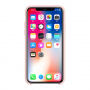BASEUS ochranný silikonový kryt pro Apple iPhone XS / iPhone X - růžová