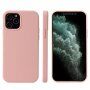 Silikonový kryt pro iPhone 12 mini - světle červený