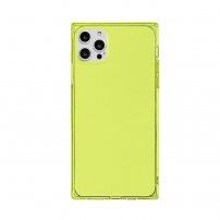 NXE ochranný kryt se zesílenými rohy pro iPhone 12 / 12 Pro - neonově zelený