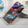 Ochranný kryt z měkkého plastu pro Apple iPhone 5 / 5S / SE (2016) - galaxie