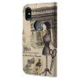 Ochranné flip pouzdro pro Apple iPhone XS / iPhone X - Eiffelovka