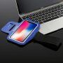 Haweel sportovní pouzdro na ruku s kapsou na klíče pro iPhone - tmavě modré