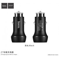 HOCO Z7 autonabíječka se USB porty pro Apple iPhone - černá