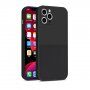 Ochranný kryt s kapsou na karty pro iPhone 12 Pro - černý