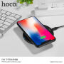 HOCO designová bezdrátová nabíječka pro Apple iPhone - černá