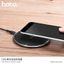 HOCO bezdrátová Qi nabíječka pro Apple iPhone - černá
