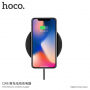 HOCO bezdrátová Qi nabíječka pro Apple iPhone - černá
