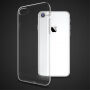 USAMS tenký kryt se záslepkou Lightning konektoru pro Apple iPhone SE (2020/2022) / 8 / 7 - průhledný