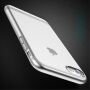 USAMS tenký kryt se záslepkou Lightning konektoru pro Apple iPhone SE (2020/2022) / 8 / 7 - průhledný