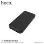 HOCO elegantní powerbanka 10000mAh s bezdrátovým nabíjením pro Apple iPhone - černá