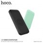 HOCO elegantní powerbanka 10000mAh s bezdrátovým nabíjením pro Apple iPhone - černá