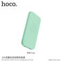 HOCO elegantní powerbanka 10000mAh s bezdrátovým nabíjením pro Apple iPhone - mátová