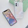 Metalický kryt s oblaky pro iPhone 11 Pro - bílý
