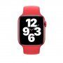 Navlékací silikonový řemínek pro Apple Watch Ultra 49mm / 46mm / 45mm / 44mm / 42mm - S - červený