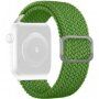 Řemínek s copánkovým vzorem pro Apple Watch 42mm / 41mm / 40mm / 38mm - zelený