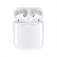 i18 TWS bezdrátová sluchátka s nabíjecím pouzdrem pro Apple zařízení - bílá