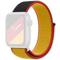 Nylonový řemínek se zapínáním na suchý zip pro Apple Watch Ultra 49mm / 46mm / 45mm / 44mm / 42mm - Německo