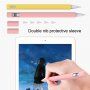 Trojhranný silikonový obal pro Apple Pencil 2. generace / Pro - modrý