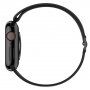 Silikonový řemínek s posuvnou přezkou pro Apple Watch Ultra 49mm / 46mm / 45mm / 44mm / 42mm - černý