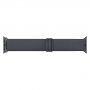Silikonový řemínek s posuvnou přezkou pro Apple Watch Ultra 49mm / 46mm / 45mm / 44mm / 42mm - tmavě šedý