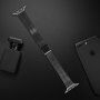 Tenký řemínek z nerezové oceli pro Apple Watch 42mm / 41mm / 40mm / 38mm - černý