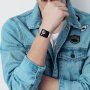 Tenký řemínek z nerezové oceli pro Apple Watch 42mm / 41mm / 40mm / 38mm - stříbrný